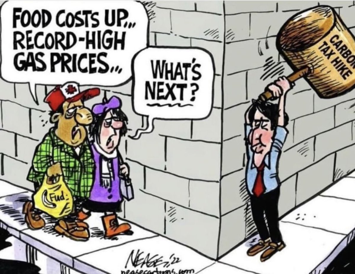 WBrettWilson's tweet photo. ⁦@JustinTrudeau⁩ doesn’t give a fuck about the cost of living for those that voted for him. And the now majority that despise him. 

Vote him out. Vote ⁦@PierrePoilievre⁩ in. https://t.co/iXpykcHNIe
