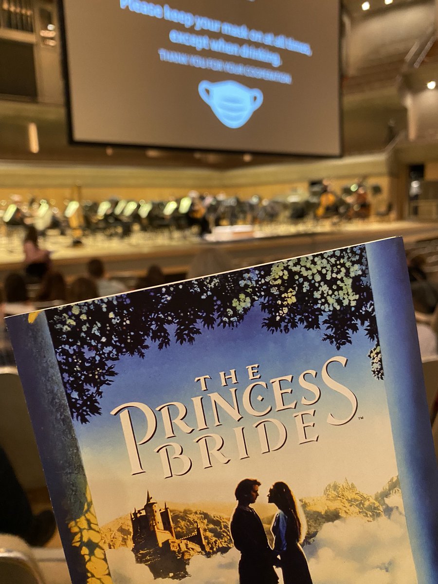 A little nervous after 2 years, but  looking forward to <a href="/TorontoSymphony/">Toronto Symphony</a> &amp; #ThePrincessBride tonight 👑🎻