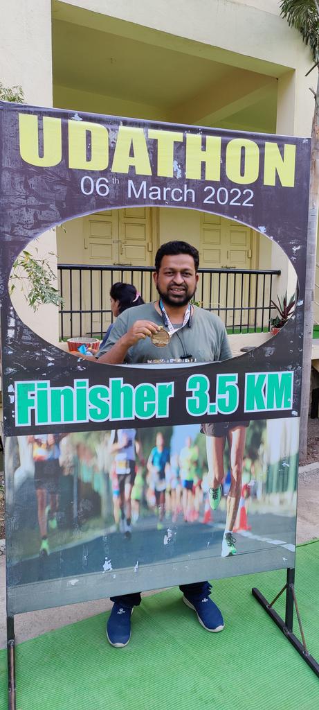 YounusIrfan7877's tweet photo. #runforcommunity
#SundayMotivation
Udgir Doctor's Association organise the Marathon i completed in 32mint 3.5km https://t.co/DF0DF9Lp3S