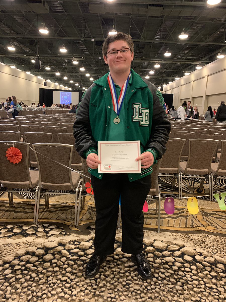 ldhsRST's tweet photo. Educators Rising national qualifier - Trey Phillips, Lesson Planning and Delivery, Arts (middle school band) @LakeDallasISD @LakeDallasHigh #FalconsFirst https://t.co/BKNOt7jeyC