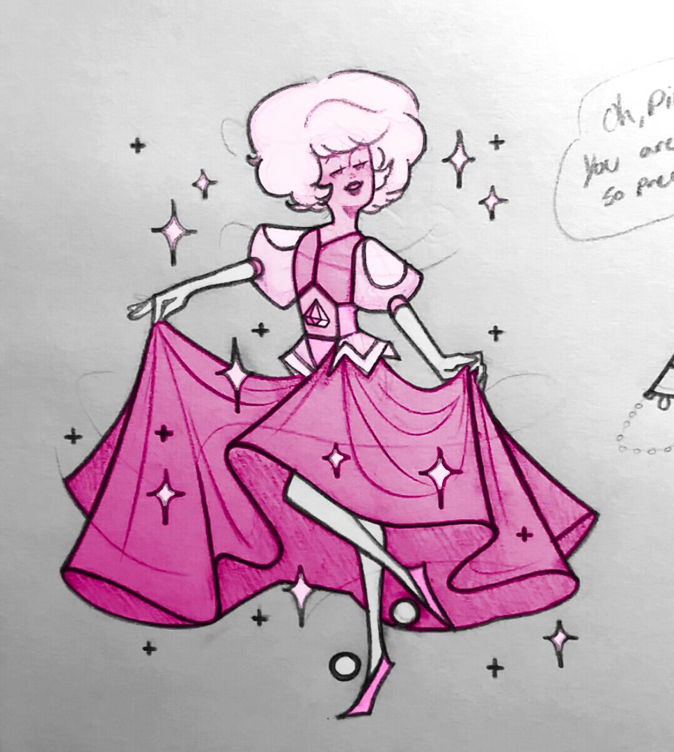 timebubblw's tweet photo. pink 💕 (art from my sketchbook I decided to color digitally 👄)

-

#StevenUniverse #su #pinkdiamond #rosequartz #oldart https://t.co/v7GRWsC8Le