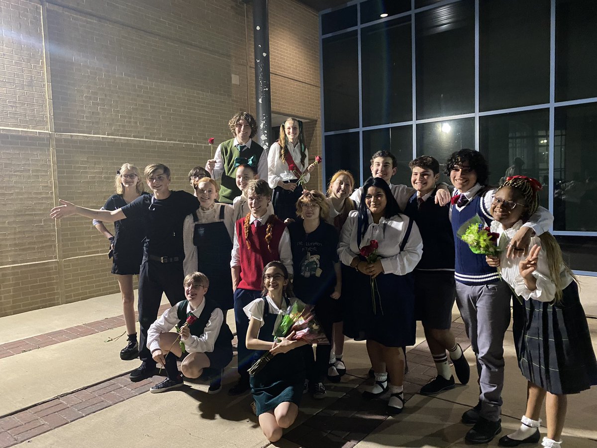 Awesome job by the One Act Play students tonight! Good luck this week.