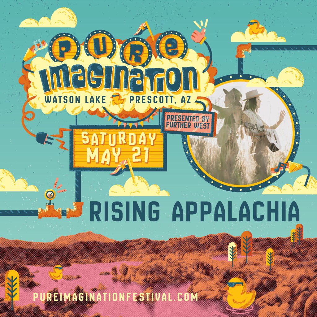 RisingApp's tweet photo. Thrilled to be adding Pure Imagination Festival
to our spring tour. See you in Arizona this May!

Get your tickets here:

https://t.co/jIZOjQAHgg https://t.co/93bsTng5OV
