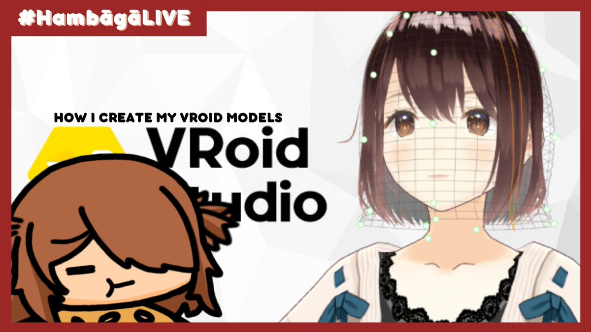 cami_ryuu's tweet photo. 【 VROID STUDIO 】How I create my Vroid Models
Today (March 6,2022) at 7:30 PM PHT/GMT+8 on Twitch!
#Vtuber #ENVtubers #PHVtuber #HambagaLIVE #Camirades #Yabaiger https://t.co/ic7zQgLZM7