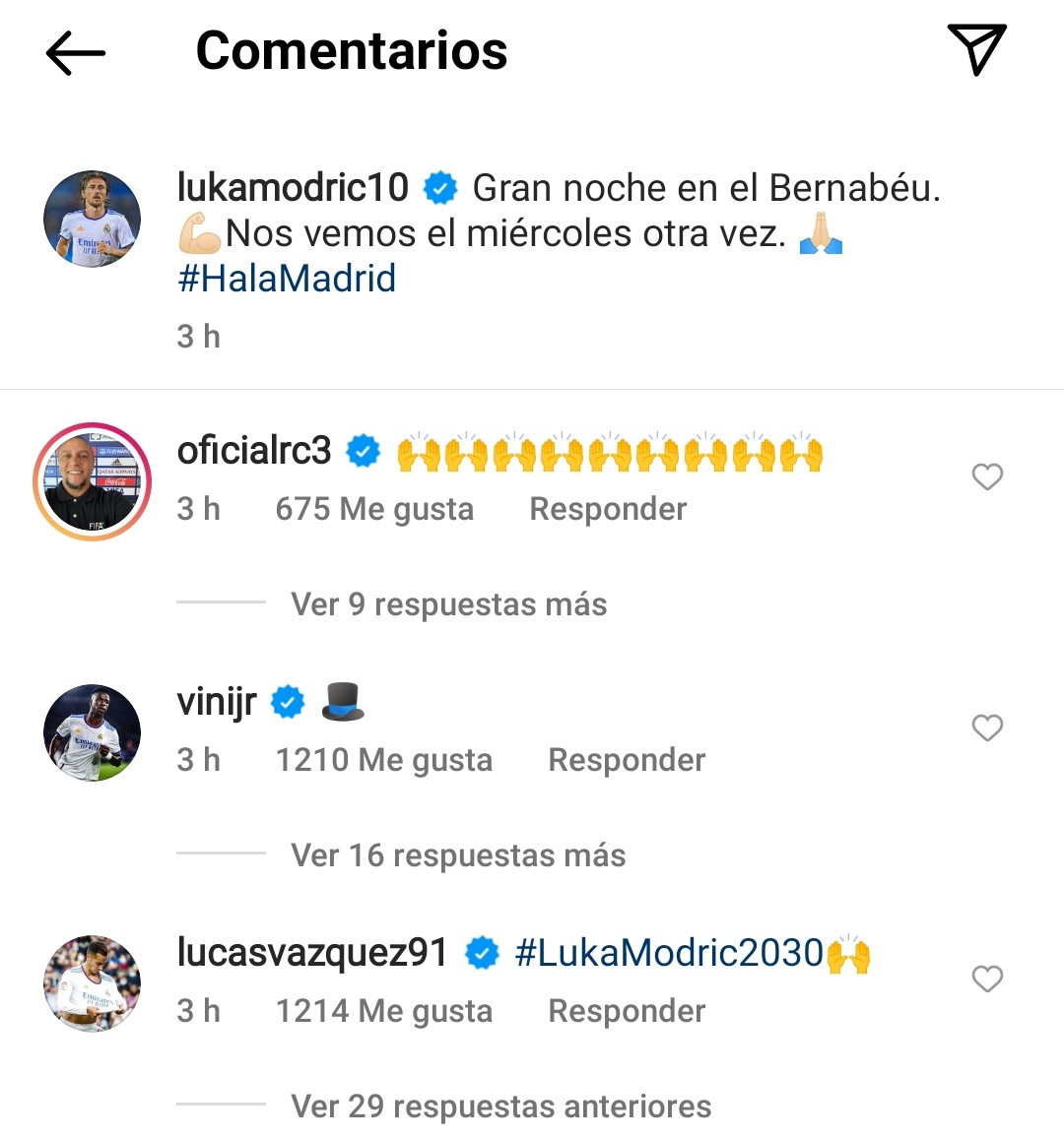 AdriRM33's tweet photo. El comentario de Lucas Vázquez a Luka Modric. 🤣 https://t.co/U0l5OiDTxQ