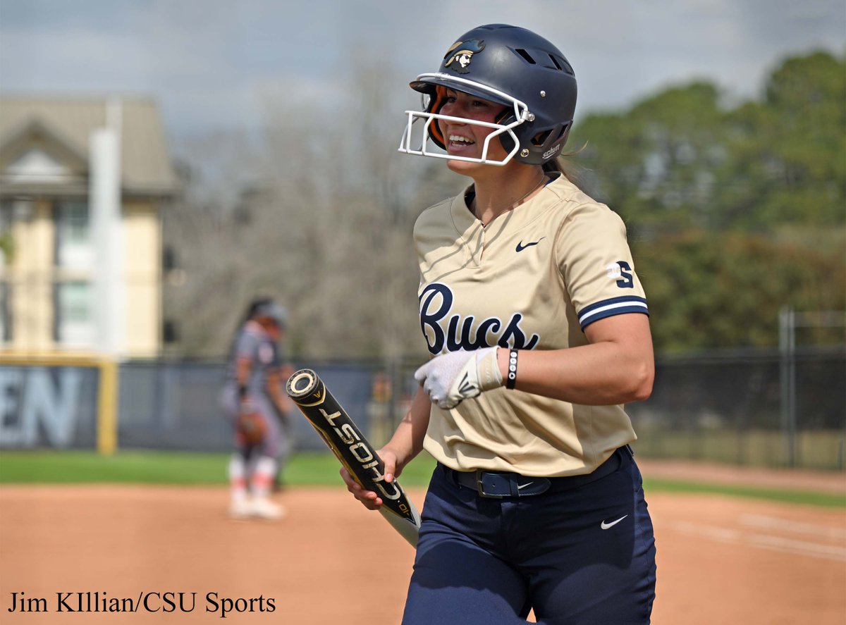 Nikon_Jim's tweet photo. HR smiles were numerous today as @CSUBucsSoftball takes both games from Mercer. @csusports @NikonUSA #NikonZ9 https://t.co/AtzVNxVbkb