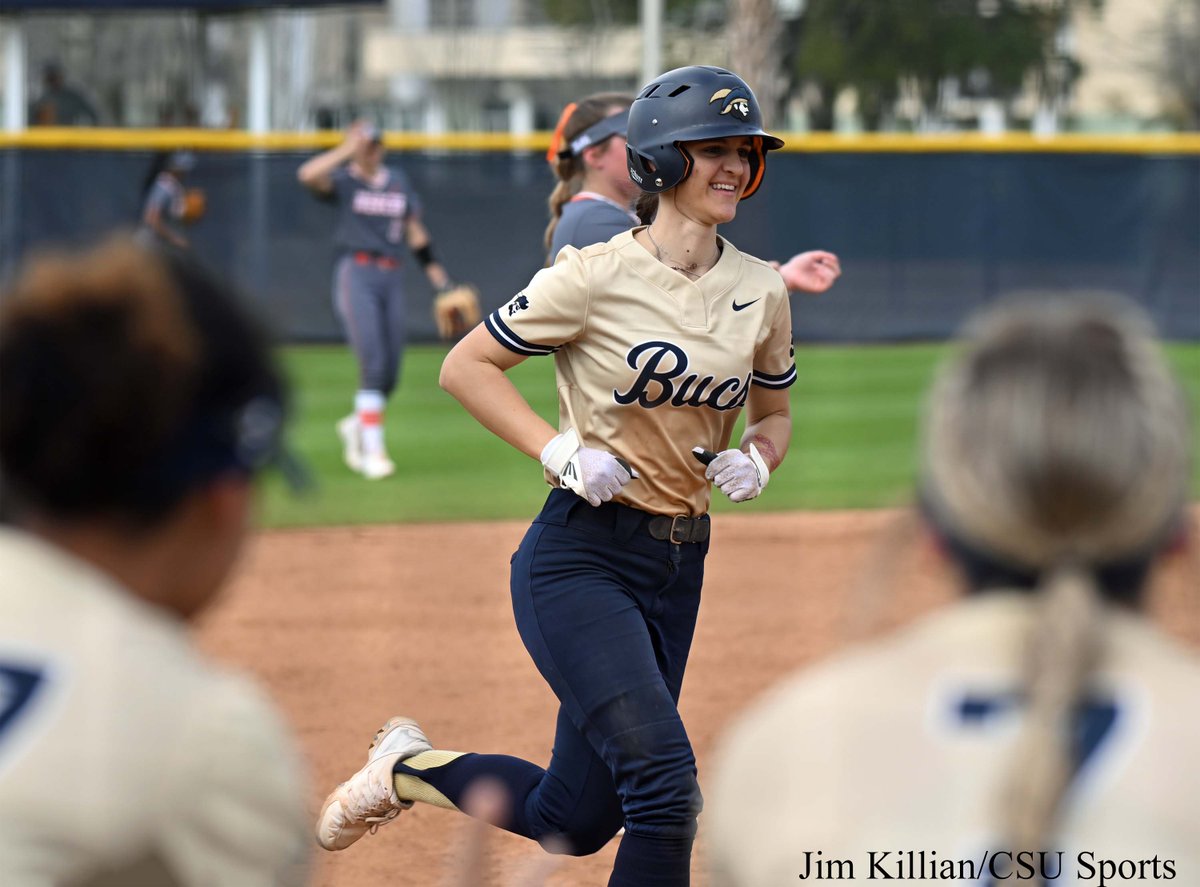 Nikon_Jim's tweet photo. HR smiles were numerous today as @CSUBucsSoftball takes both games from Mercer. @csusports @NikonUSA #NikonZ9 https://t.co/AtzVNxVbkb
