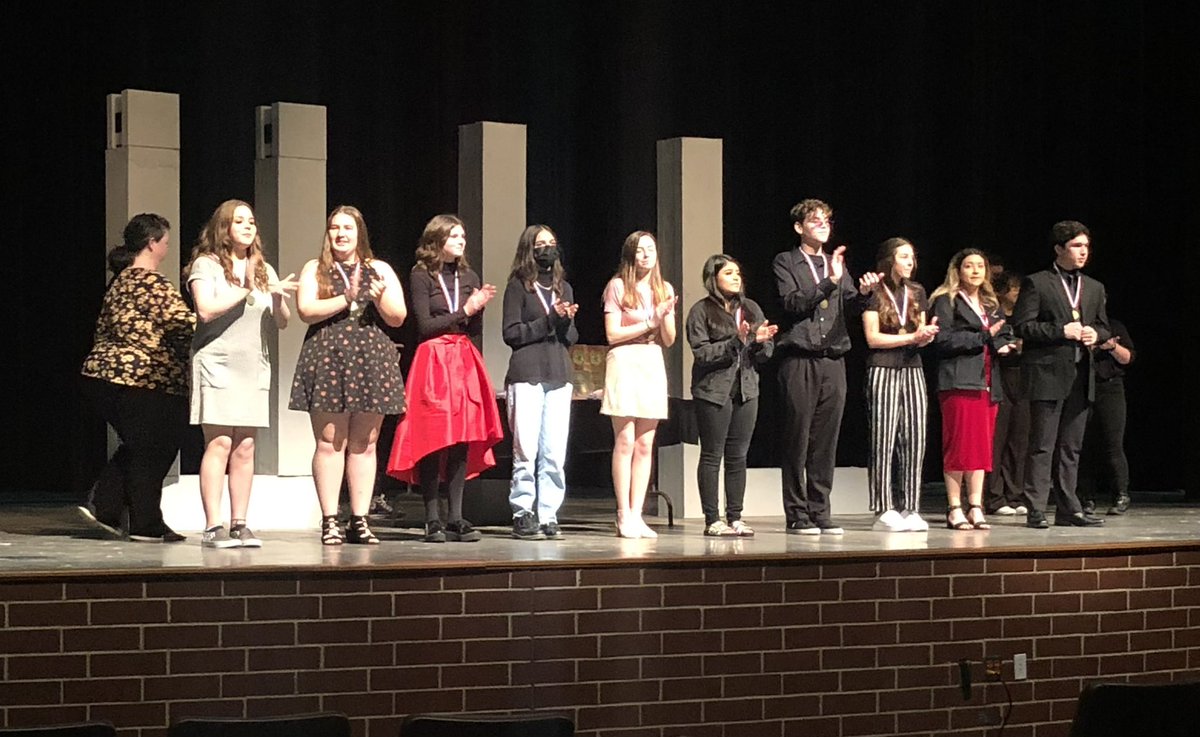 cantonhs's tweet photo. So proud of our students’ performance at UIL OAP today!  Congratulations on advancing to the Bi-District round!  #EaglePride https://t.co/1KxdC0MVeW