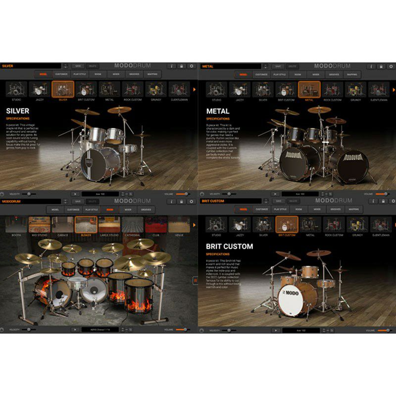 ikebegakki's tweet photo. 【🆕#こちらイケベ新製品情報局】
#Ik_Multimedia より、人気ソフトウェア音源『MODO DRUM』が『MODO DRUM 1.5』にバージョンアップ!
✅https://t.co/oK35aM7dPf
🗣「13種類のドラム・キットが持つ無限の可能性。」 https://t.co/LebMw0a3O2