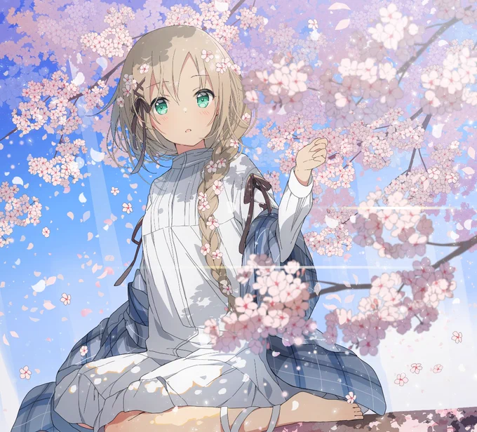 (創作)桜のラプンツェル🌸 