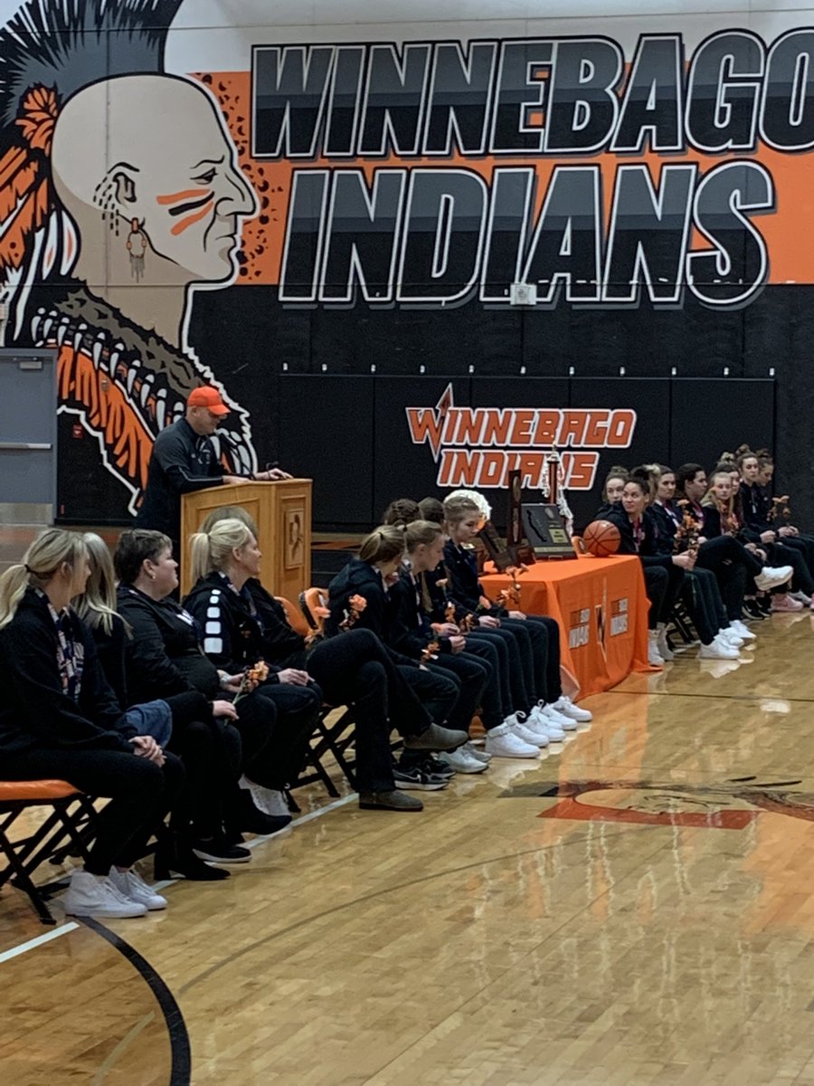 A nice little welcome back for our ladies.