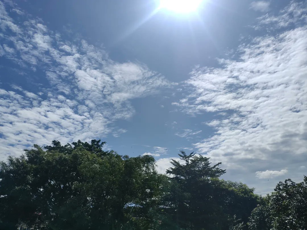 Cerah banget hari ini 🌞🌞🌞