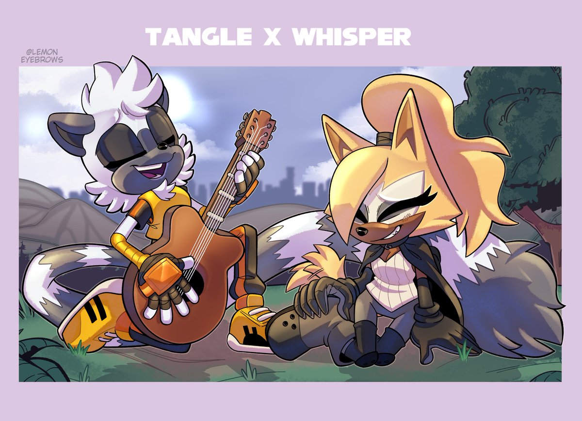 Lemon_Eyebrows's tweet photo. Self indulgent Tangle and Whisper✨ https://t.co/VNYgDJ0anq