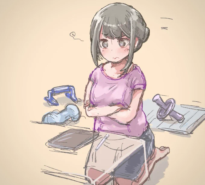 お絵描きとエクササイズの両立とは 