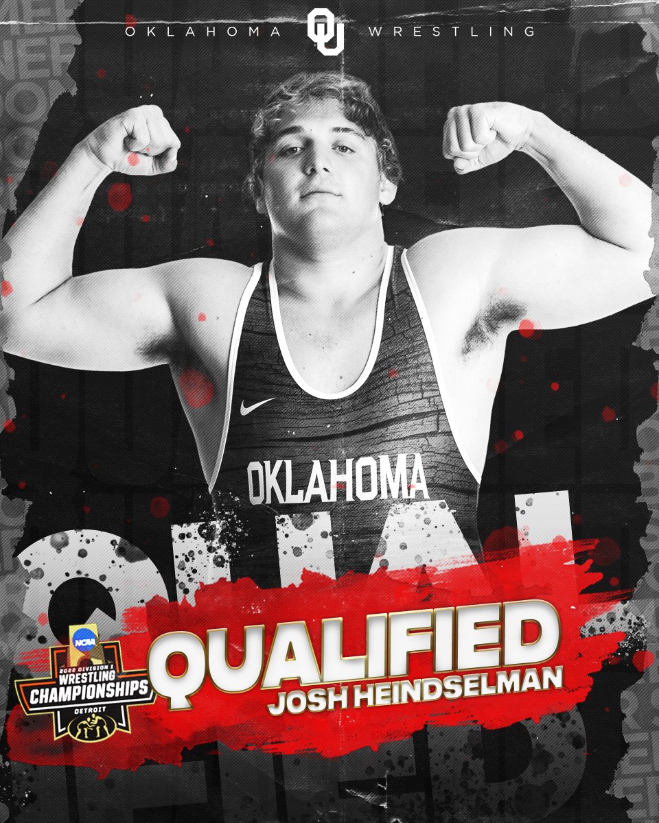 OU_Wrestling's tweet photo. Qualifier #⃣8⃣

Punch the ticket for the kid from Piedmont🎟️

#Sooners | @NCAAWrestling https://t.co/GtNuceIu8a