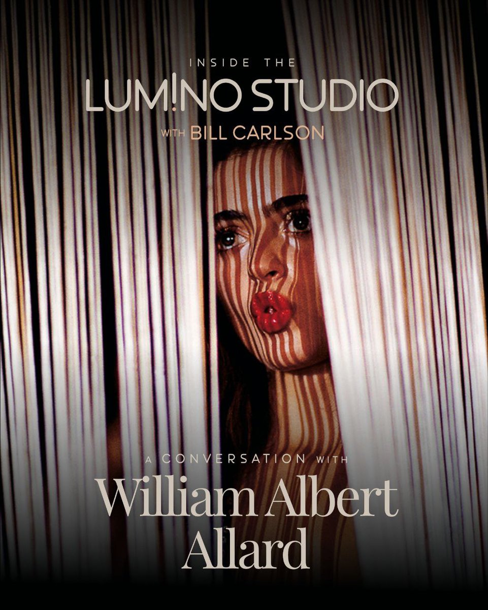 luminonow's tweet photo. Exclusive Replay — ​The legendary photographer, William Albert Allard, has graciously agreed to talk with us about his illustrious career, which started in 1964 at National Geographic. https://t.co/vHa1G0eNK7 https://t.co/1YlpA6ctsG