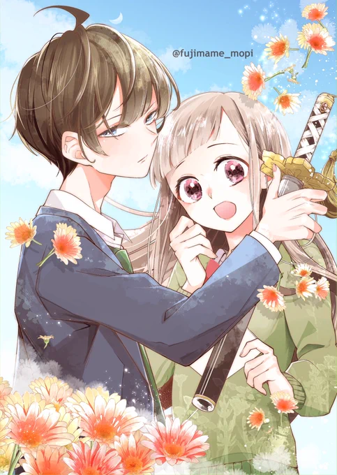 🌷お仕事🌷
本日放送されました「#暴太郎戦隊ドンブラザーズ」さんの映像の中で使用されました、鬼頭はるかさん(#志田こはく)さんの初恋ヒーローの作画をさせていただきました。
下記画像は制作の際に出来ました設定画です。TTFC(東映特撮ファンクラブ)から初恋ヒーロー第一話前半が読めますので→ 