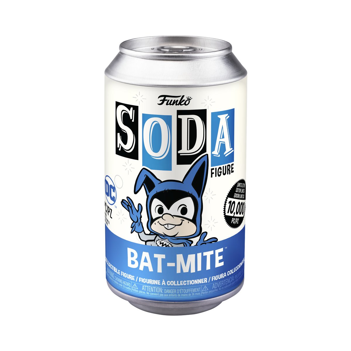 Funko's tweet photo. It's #FunkoSODASaturday! RT and follow @funko for the chance to WIN the Bat-mite Funko SODA! #FunkoSODA #Funko #Giveaway #DC @DCComics https://t.co/23NlPC8Cre