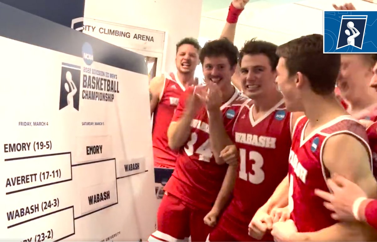 NCAC's tweet photo. .@wabashathletics claims 87-86 victory over Emory in the second round of the @NCAADIII Men's Basketball Tournament - The Little Giants march on!! #NCACPride

📰: https://t.co/8fUfYTLDtm https://t.co/DSXzHBksyd
