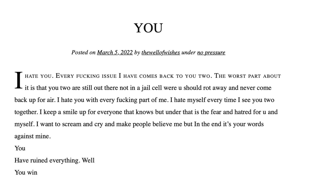 ineversentyou's tweet photo. You
https://t.co/oJnVaAA8zC
#MessagesINeverSentYou https://t.co/anIjtbUMh2