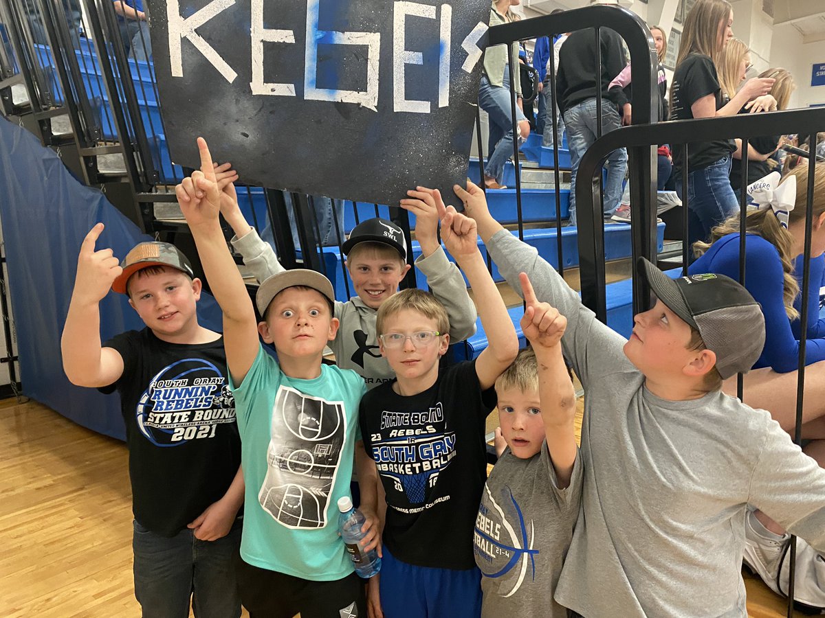 Next week just got a whole lot busier! State bound! Go Rebels! 🏀💙