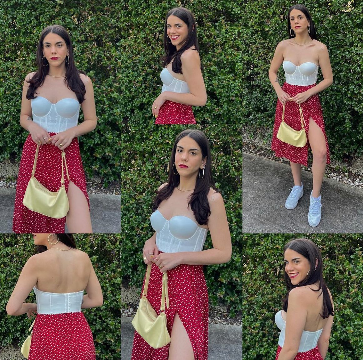 ParfaitLingerie's tweet photo. Spring transition outfit inspo for this weekend from @mari.dgx 🌼 🌹 Our Elissa Bustier in Pearl White is the perfect wardrobe staple that pairs with skirts, jeans, and more! Get yours in time for Spring here: https://t.co/S0uAJepOvQ #weekendoutfit #bustierstyle https://t.co/mvcqO0GmzX
