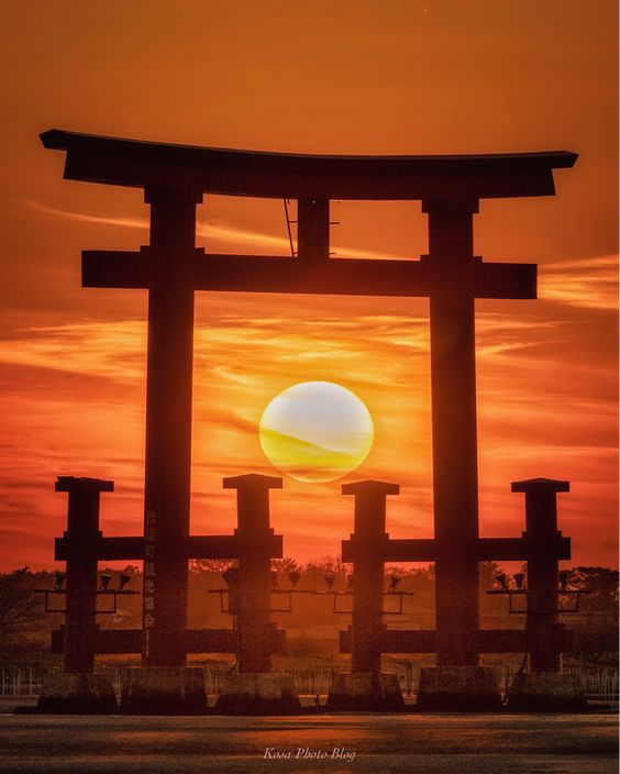 kamiki_tomi's tweet photo. 鳥居の中に、
太陽が見えた方は、
即リツイートで幸福が訪れます。 https://t.co/8LwRwpgcgG