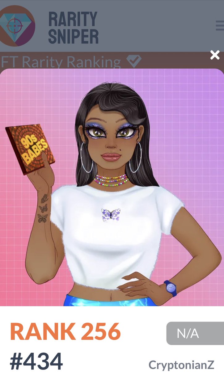 namesdaq's tweet image. Picked her off the floor @90sbabesnft #90sBabesReveal #90s #cdcase #NFTCollection #NFTcollectibles #NFT