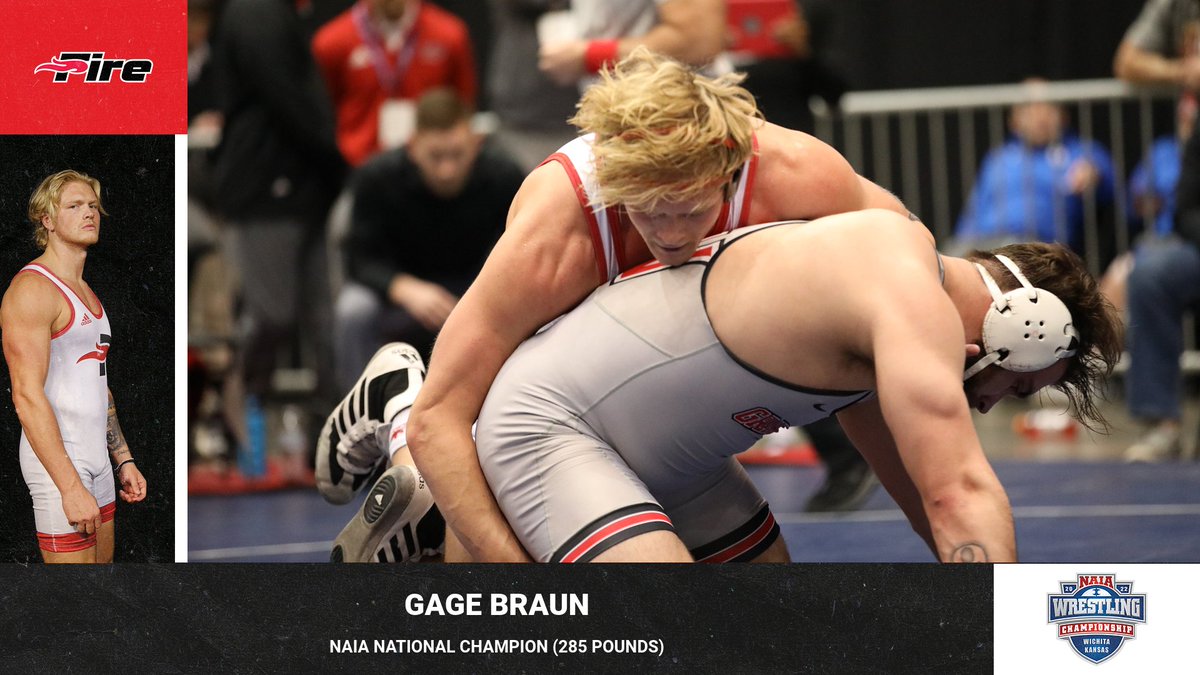 Your 285-pound national champion!

#FuelTheFire🔥