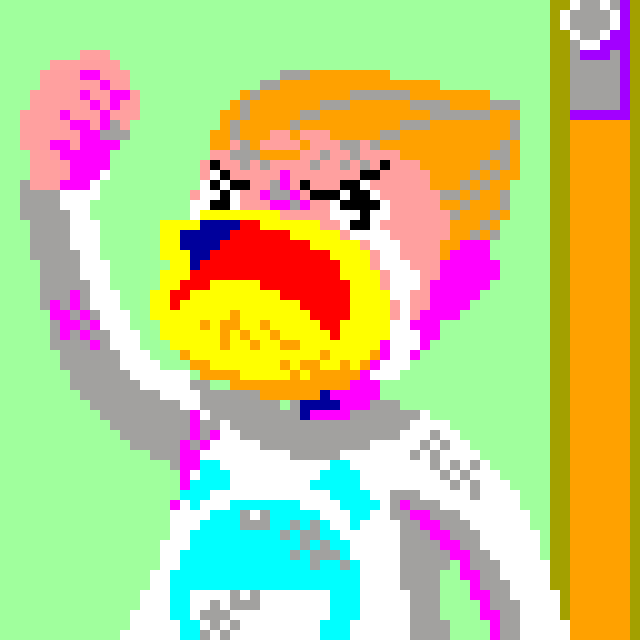 Andrei_202020's tweet photo. 64x64 portrait of Kanchome! #pixelart #aseprite #art #arte #draw #anime #pixelfortress #gashbell #zatchbell https://t.co/c3ruKXTsLe