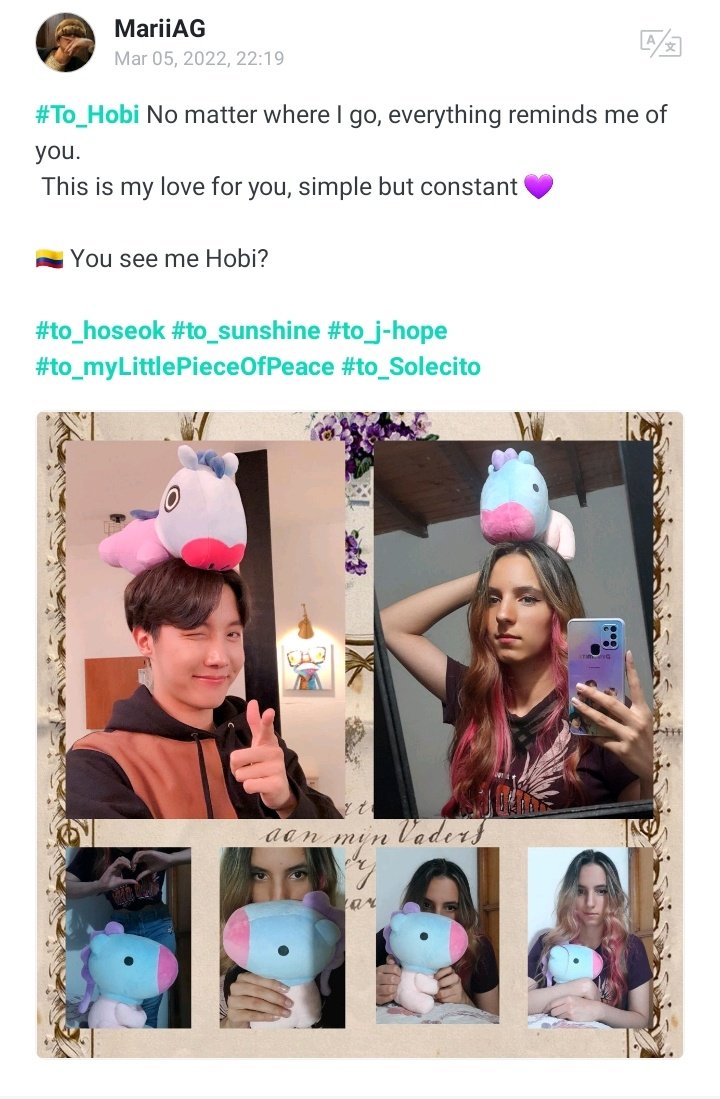 ElenaArmy21's tweet photo. No matter where I go, everything reminds me of you.

This is my love for you, simple but constant 💜

#toJHope #JHOPE #HOSEOK https://t.co/Ht72s7mDJK