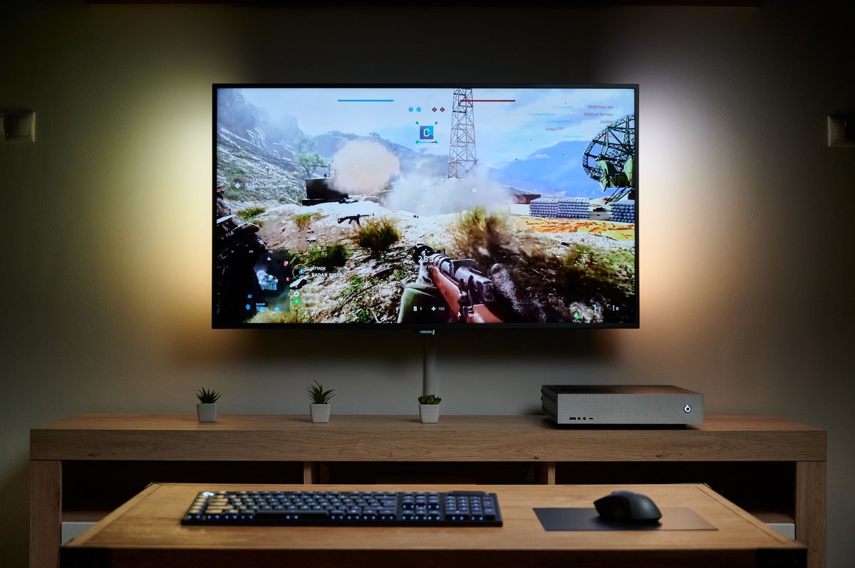 DensitySK's tweet photo. Would you like to build a similar living room gaming station? Then get yourself a SLIGER CL520 or CL530 Small Form Factor Mini-ITX case for your next project.

Available at https://t.co/B2y5FNPNoi
#sffpc #miniitx #computer #gamers #pcgaming #custompc #gamingpc #pccase https://t.co/8v97sLhP3q