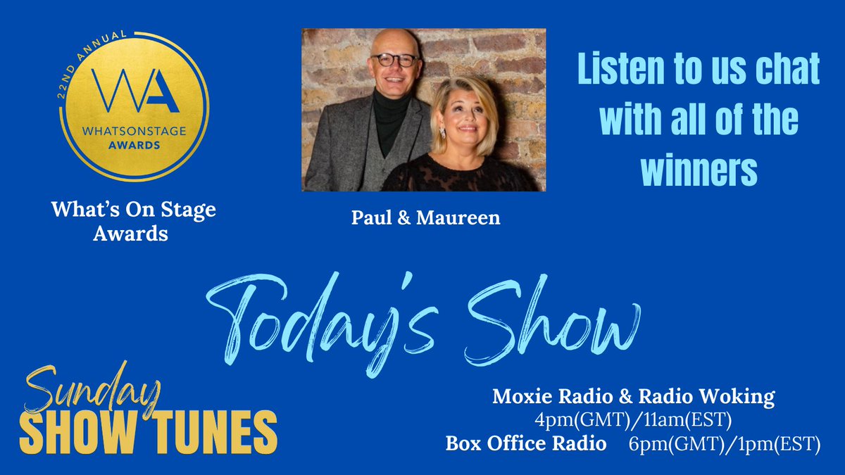 Sunday Show Tunes tweet media