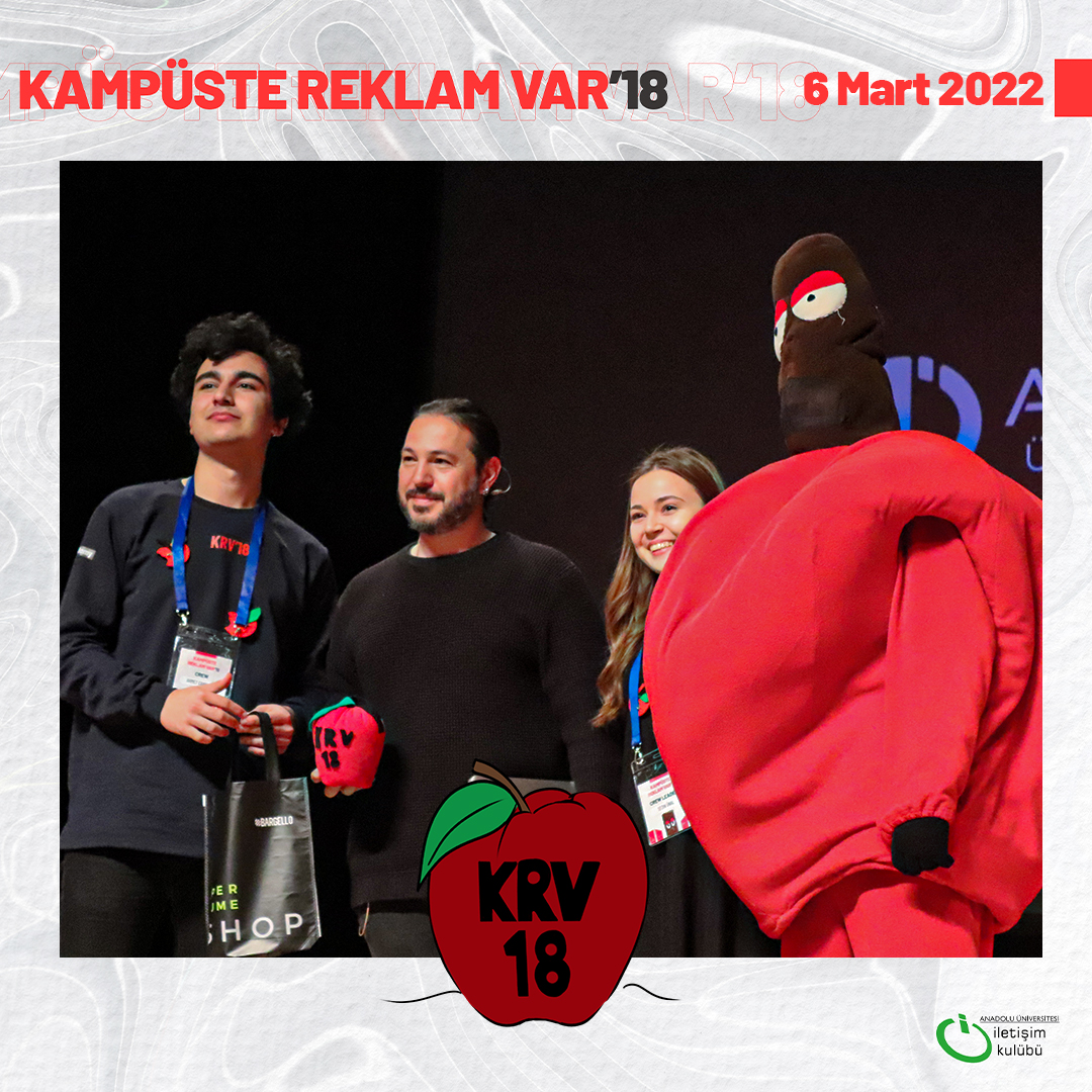 Happy People Project x Atilla Karabay’a keyifli oturumu için teşekkür ederiz.10 dakika aradan sonra Punch BBDO x Ali Musa Paça ve Mehmet Güven bizlerle! #kampustereklamvar18 #reklamıneneglencelihali
