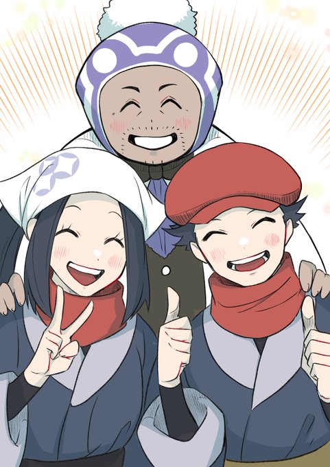 仲良し3人のtwitterイラスト検索結果
