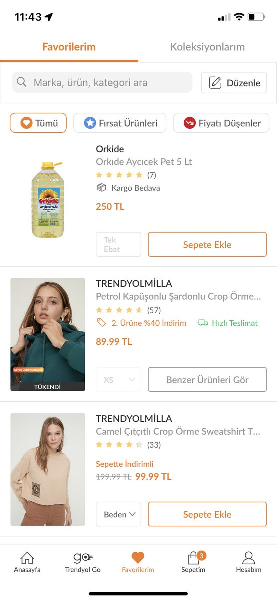 Bu hayat bize ayçiçek yağını bile favoriletti…