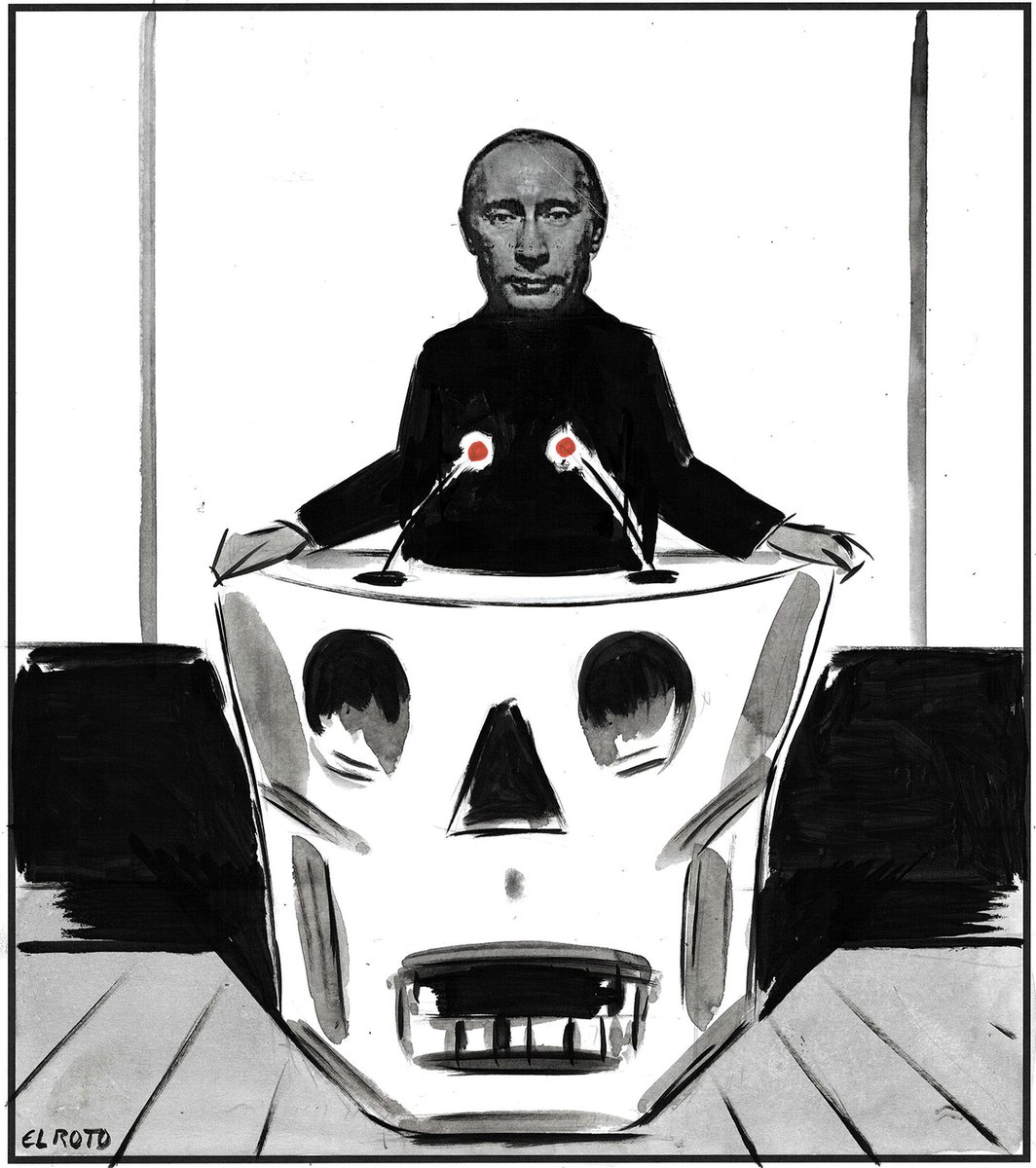 el_pais's tweet photo. Así ve El Roto la guerra en Ucrania https://t.co/JW40tgsaRy https://t.co/3SOB32nvl2