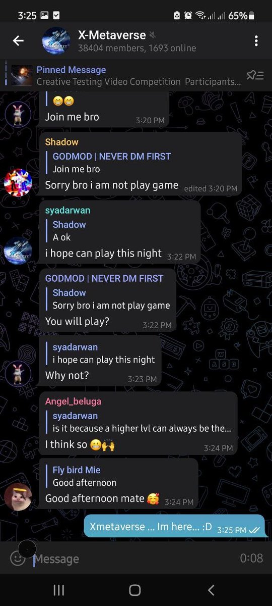 CryCrylady's tweet photo. @XMetaverse_ literally players keep incresing everyday im one of them i hope yall also be the one of this 2022 most famous P2E game , see you guys and get ready to fly with Xmetaverse Battleship to the next Galaxy .@masarya77 @Drena97744790 @Jinn3107 0xB2859E4f056426Af8BE74C797f719319CfbAAA80 https://t.co/eQx2rV64x5