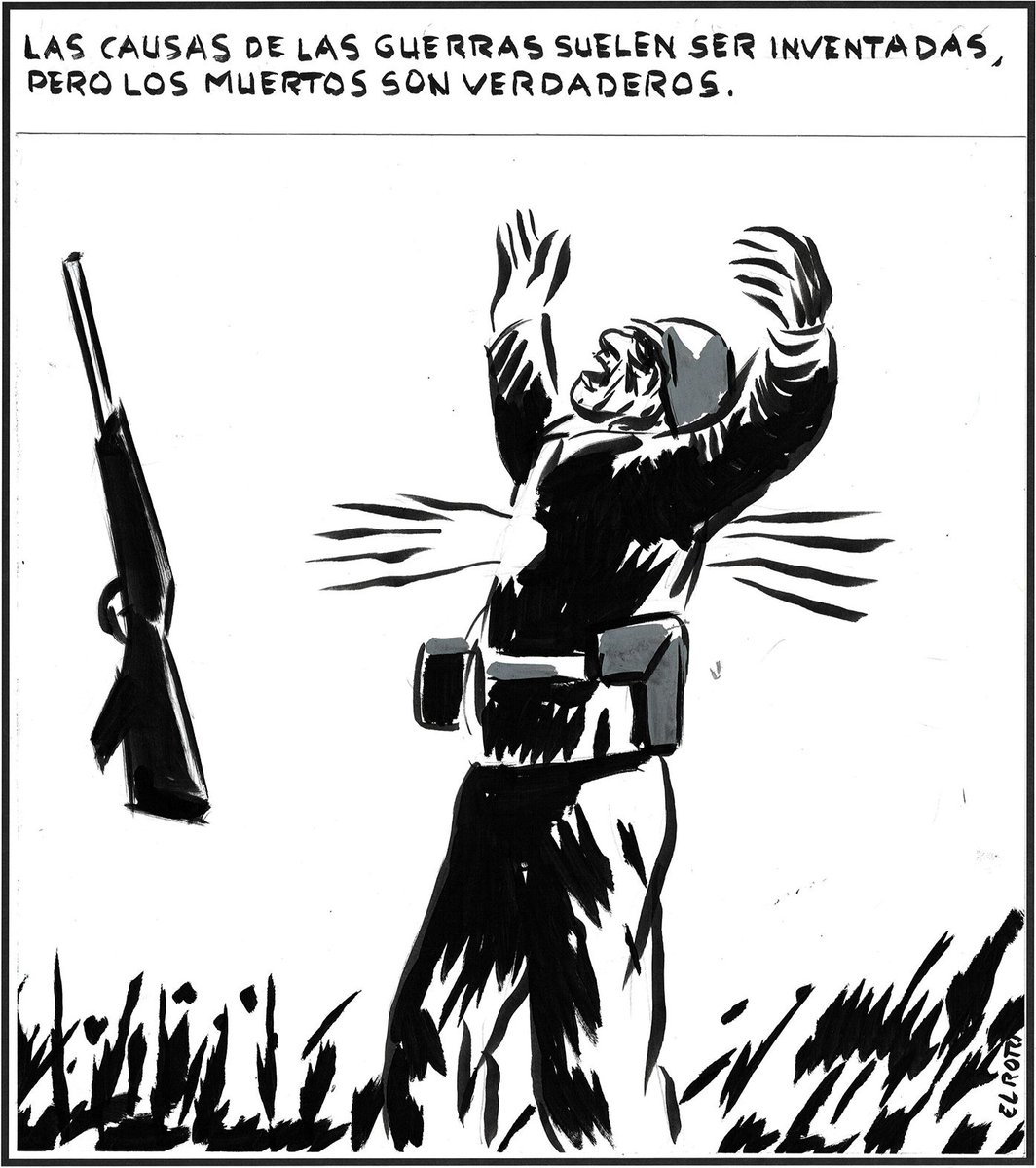 el_pais's tweet photo. Así ve El Roto la guerra en Ucrania https://t.co/JW40tgsaRy https://t.co/3SOB32nvl2