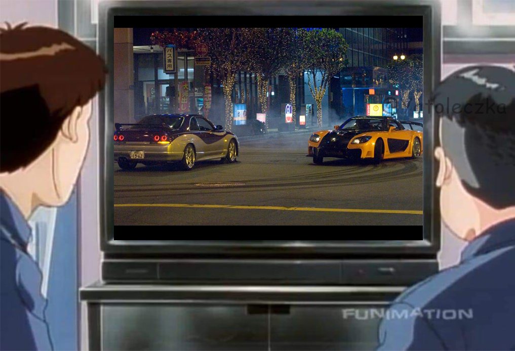 Yatoleczka's tweet photo. Tokyo drift is the best Fast and Furious movie. Can't change my mind. 
#initialdmemes #initialdmeme #initialdworld #initialdfans #InitialD #memes #fastandfurious #tokyodrift https://t.co/SzE7gvOgfT