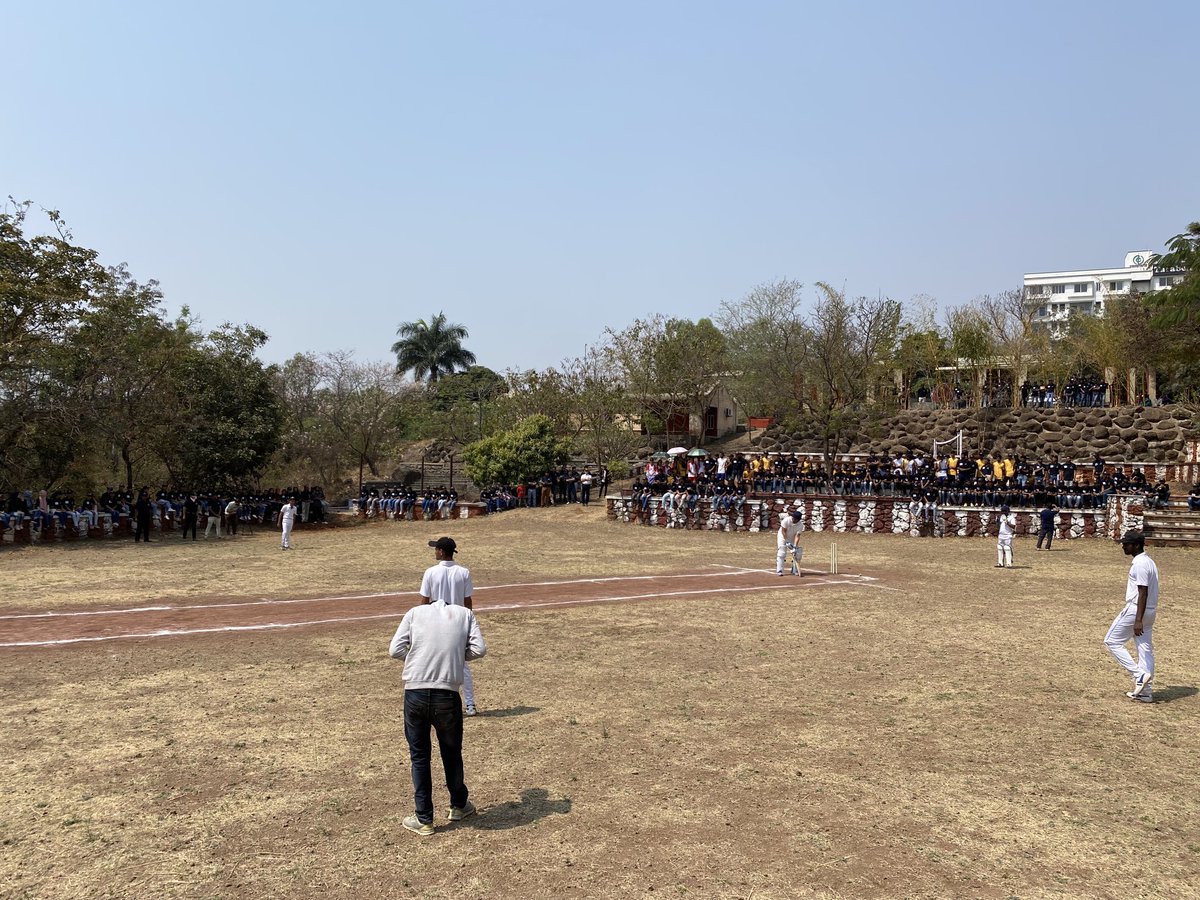 MohnishPabrai's tweet photo. A very fun day in Dakshana Valley with the scholars. I played cricket for the first time in 39 years and did not embarrass myself. Still got it, including hitting a few boundaries! 

Playing cricket with the scholars was a very special experience. https://t.co/IsWfX5zsSu