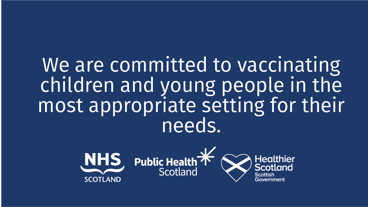 NHS_Lothian's tweet photo. NHS Lothian is committed to vaccinating children and young people in the most appropriate setting for their needs. More information is available on https://t.co/eJqQY2clfw https://t.co/DCl2GsV0hb