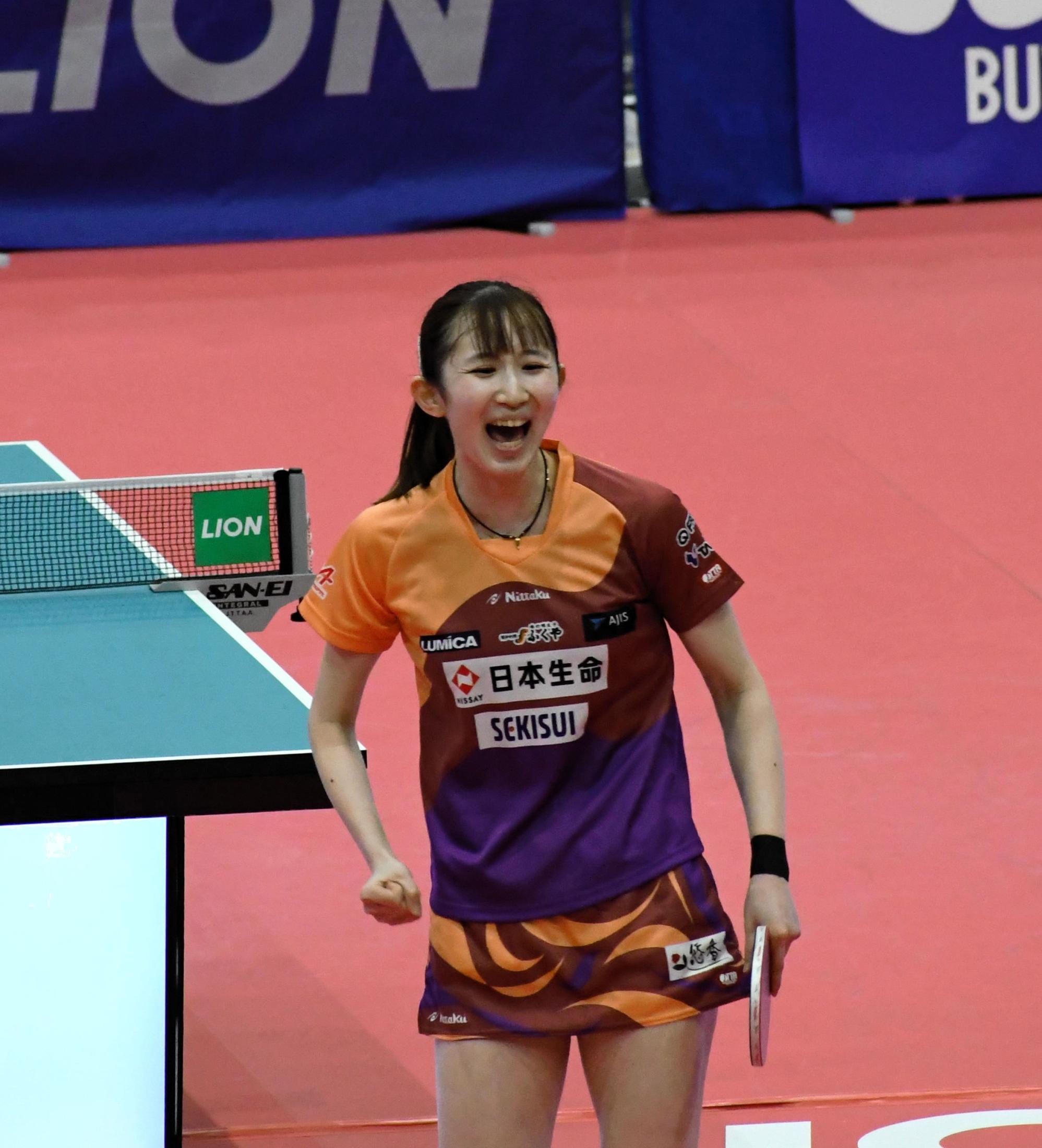 女子卓球 アイコラ  