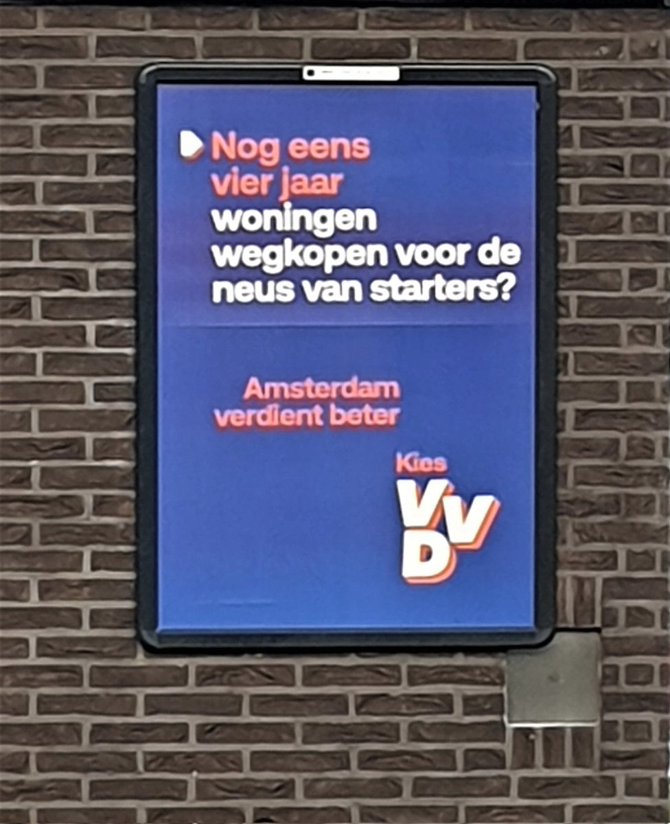 Zal aan mij liggen maar ik vind dit een vreemde belofte. Wel eerlijk
