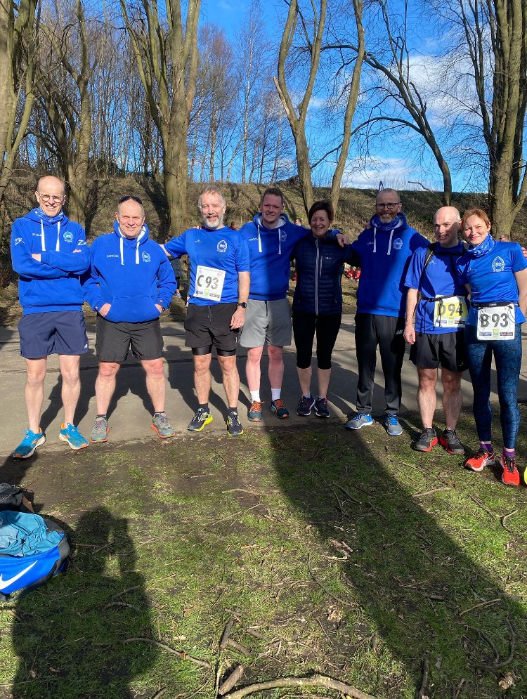 MaryhillHarrier's tweet photo. Cracking day's racing on Sat at @ShettlestonHarr Alan Scally Road Relays. Fast racing, sunny weather, a great well-marshalled & flat course - what's not to like 😀. Great to have @lindajsinclair & Andy back racing 👍. Back into the mud though in 2 wks for the club XC Champs 😆 https://t.co/OZJcRPecAq