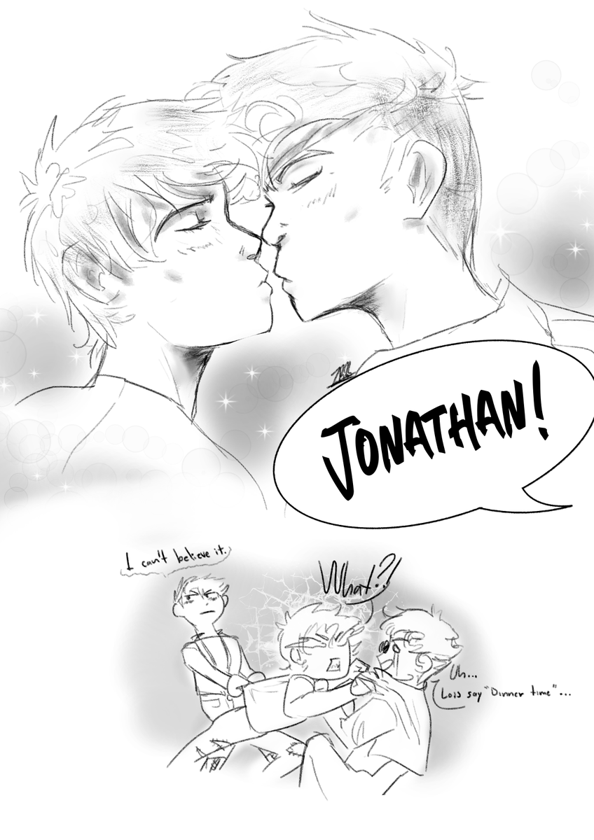 ZamyRose22's tweet photo. Ma, where did you leave my sunglasses? This pair is on fire!🔥🔥🔥🔥🔥
#damijon #bottomjon #topdami #damianwayne #jonkent #robin #superboy #firstkiss #sketch #supersons #connerkent #superbros https://t.co/vrps5Dj5pb