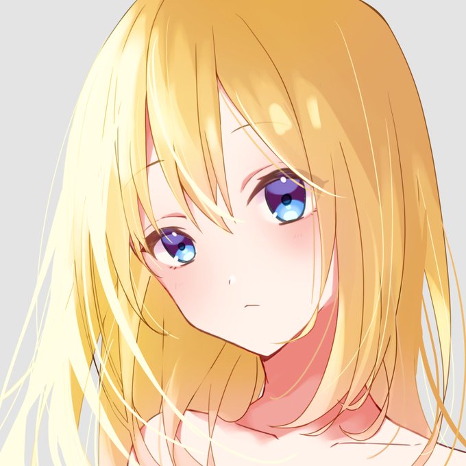 金髪美女のtwitterイラスト検索結果