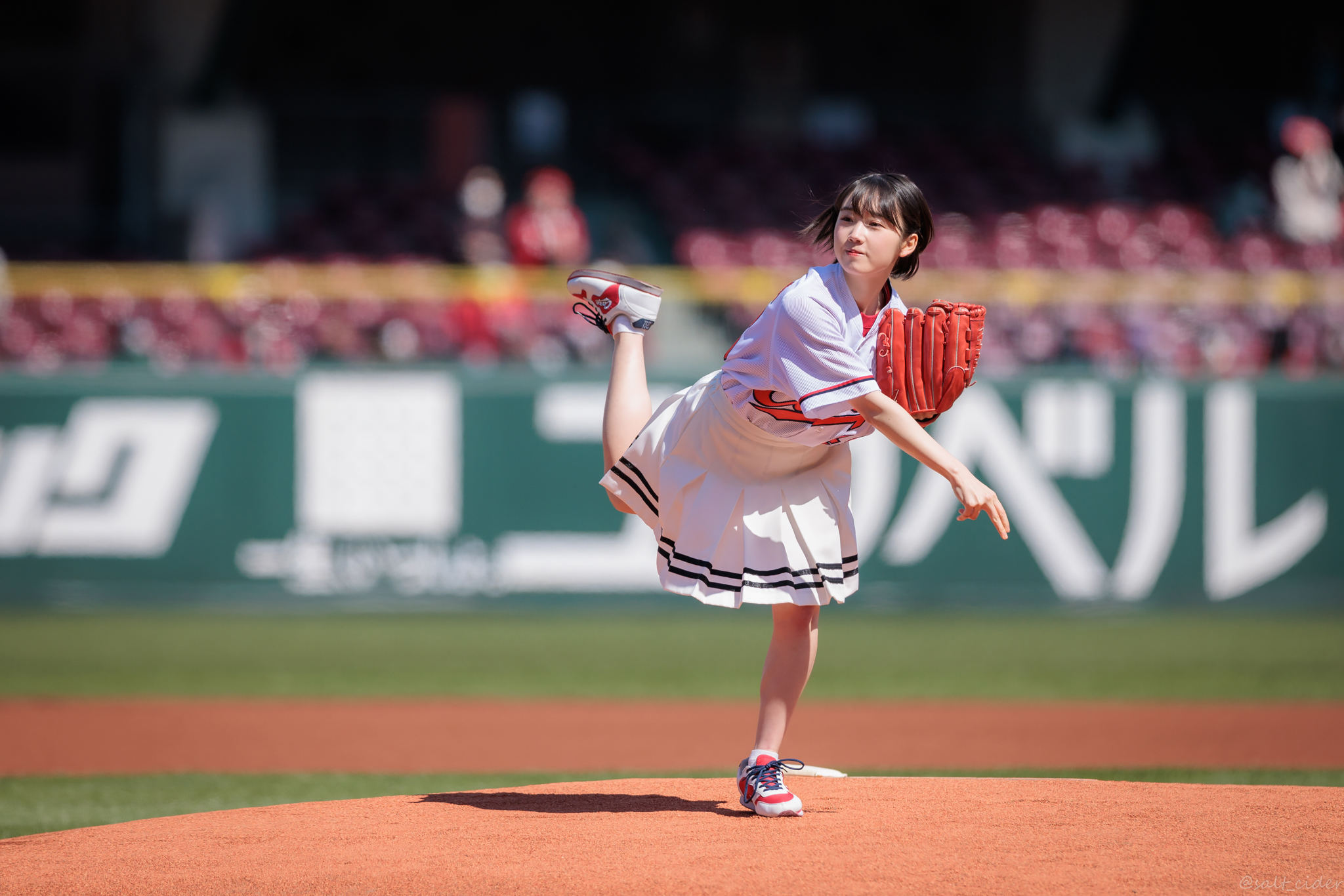 塩サイダー 22 03 06 広島東洋カープvs埼玉西武ライオンズ 始球式 マツダスタジアム Stu48 甲斐心愛ちゃん Stu48 甲斐心愛 甲斐心愛が始球式 リベンジ始球式 T Co Jpnnuxcp1r Twitter