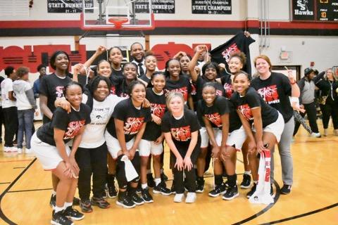 And your SS LADY HAWKS, are STATE BOUND!! <a href="/JSWriterMichael/">Michael Odom</a> <a href="/mrgaskins11/">Mr. Gaskins — SSHS</a> <a href="/SSHSHawks/">South Side High School</a> <a href="/CoachAyeCee/">Adrian Comer</a> <a href="/kristysherrod/">Kristy Dyer Sherrod</a> <a href="/JmcssA/">JMCSSAthletics</a> <a href="/JMCSchools/">Jackson-Madison County Schools</a>