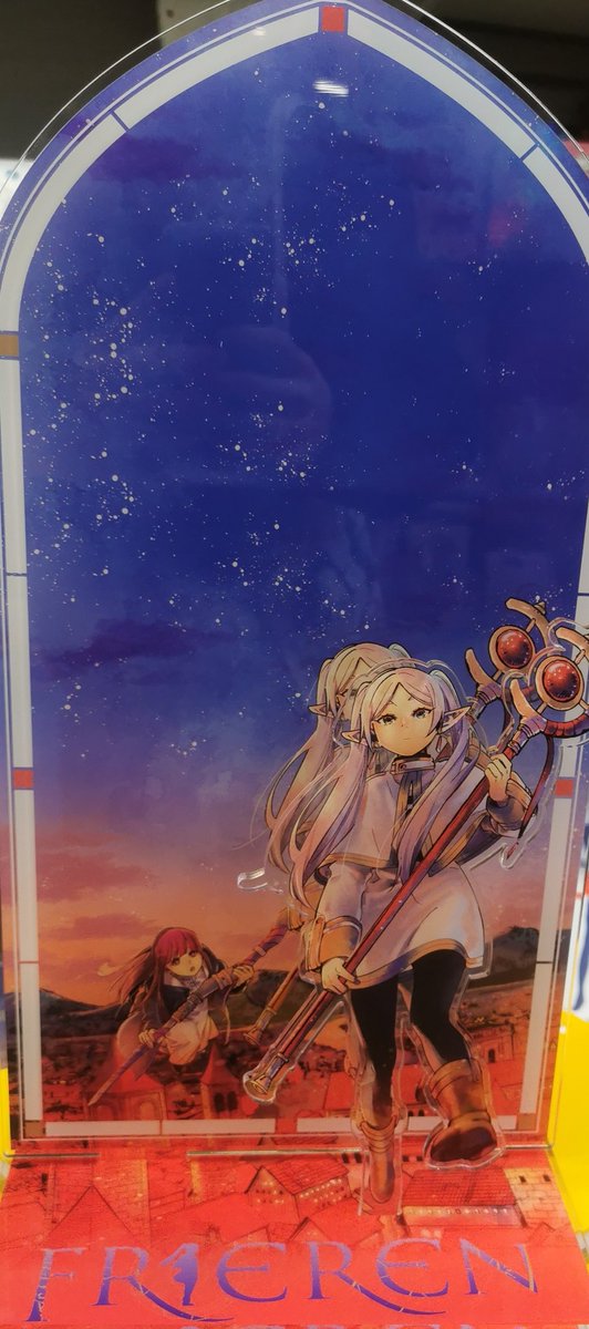 Weebexclusif's tweet photo. N'hésitez pas à aller checker vos points de vente de mangas, ils auront sûrement du stock.
Prix : 10.95

Et demander leur aussi si ils ont ces plv en plexi, certains shop pourront vous les mettre de côté !
Enjoy ✌️#frieren #manga #mangascollector #nouveauté #Editionspeciale https://t.co/JS5FVNFjLK
